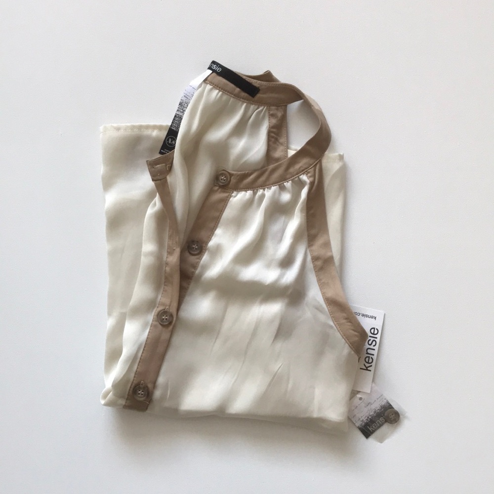 NWT! Kensie Neutral Color Tank